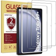 OMOTON Screen Protector for Samsung Galaxy Tab A9 Plus 5G Tablet, [2 Pack] /Case Friendly/Alignment Frame/Tempered Glass (11 Inch, 2023 Released), Not for Tab A9