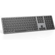 OMOTON Bluetooth Keyboard for Mac, Wireless Keyboard with Numeric Keypad, Multi-Device, Rechargeable, Compatible with MacBook Pro/Air, iMac, iMac Pro, Mac Mini, Mac Pro Laptop and PC