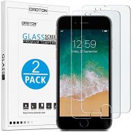 [아마존베스트]OMOTON SmoothArmor 9H Hardness HD Tempered Glass Screen Protector for Apple iPhone 8 Plus / iPhone 7 Plus, 2 Pack
