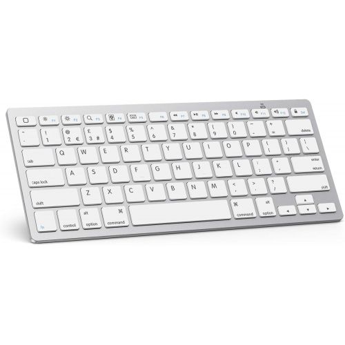  [아마존베스트]OMOTON Ultra-Slim Bluetooth Keyboard Compatible with iPad 10.2(8th/ 7th Generation)/ 9.7, iPad Air 4th Generation, iPad Pro 11/12.9, iPad Mini, and More Bluetooth Enabled Devices,