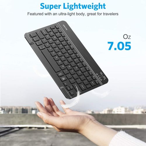  [아마존베스트]OMOTON Wireless Bluetooth Backlit Keyboard for iPad Air 4 10.9