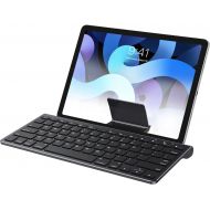 [아마존베스트]OMOTON iPad Keyboard with Sliding Stand, Ultra-Slim Bluetooth Keyboard for iPad Air 4th Generation 10.9, iPad 10.2(8th/ 7th Gen), iPad Mini, and More[Sliding Stand NOT for iPad Pro