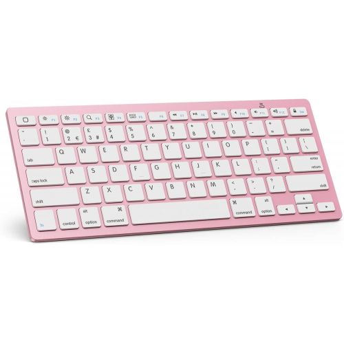  [아마존베스트]OMOTON Ultra-Slim Bluetooth Keyboard Compatible with iPad 10.2(8th/ 7th Generation)/ 9.7, iPad Air 4th Generation, iPad Pro 11/12.9, iPad Mini, and More Bluetooth Enabled Devices,