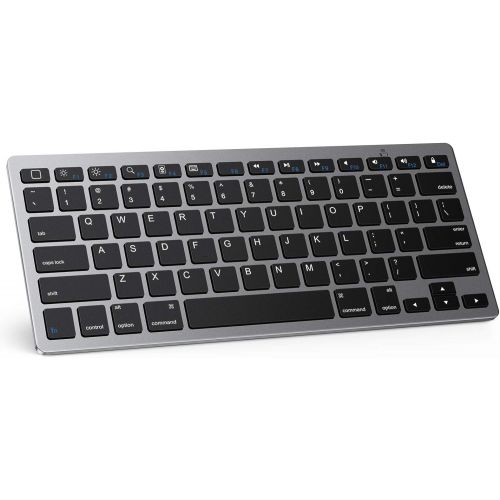  [아마존베스트]OMOTON Ultra-Slim Bluetooth Keyboard Compatible with iPad 10.2(8th/ 7th Generation)/ 9.7, iPad Air 4th Generation, iPad Pro 11/12.9, iPad Mini, and More Bluetooth Enabled Devices,