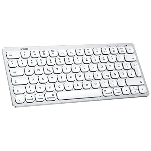  [아마존베스트]OMOTON Bluetooth Keyboard for iPad 10.2 (8th Generation) 2020/iPad 10.2 2019, iPad Air 4th Generation 2020/iPad Air 3/2/1, iPad Pro 11/12.9 (2018/2020), iPad Pro 10.5, iPad Mini 5/