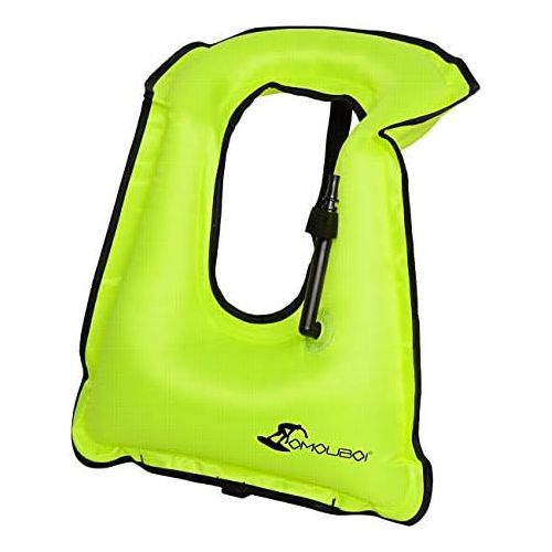  [아마존베스트]OMOUBOI Inflatable Snorkel Vest Adult for Men Women Large Snorkeling Life Vest for Diving Swimming Safety（Made in 2019）