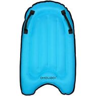 OMOUBOI Bodyboards Lightweight Soft Inflatable Bodyboard 30” Mini Surfboards for Kids Portable Boogie Boards for Surfing, Beginner Poolfloat of Swimming