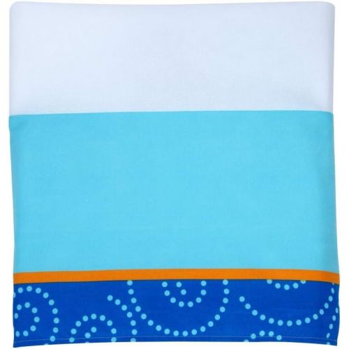  ON 3 Piece Blue Orange Green Finding Nemo Crib Bedding Set, Newborn Disney Themed Nursery Bed Set Infant Child Cute Animals Nautical Ocean Water Fish Pixar Reef Blanket Comforter,