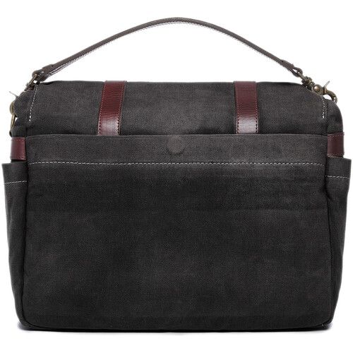  ONA Brixton Camera/Laptop Messenger Bag (Canvas, Black)