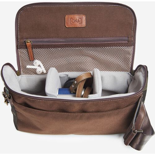  ONA Rockaway Canvas Camera Bag (Smoke Gray)