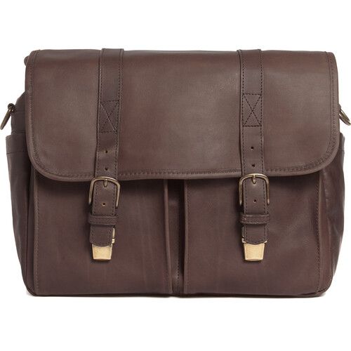  ONA Brixton Camera/Laptop Messenger Bag (Leather, Dark Truffle)