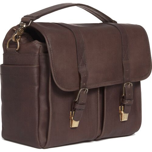  ONA Brixton Camera/Laptop Messenger Bag (Leather, Dark Truffle)