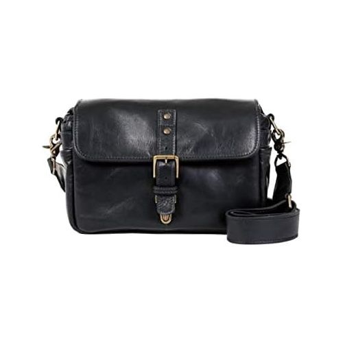  ONA - The Bowery - Camera Messenger Bag - Black Leather (ONA5-014LBL)