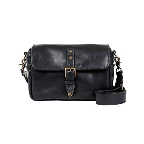  ONA - The Bowery - Camera Messenger Bag - Black Leather (ONA5-014LBL)