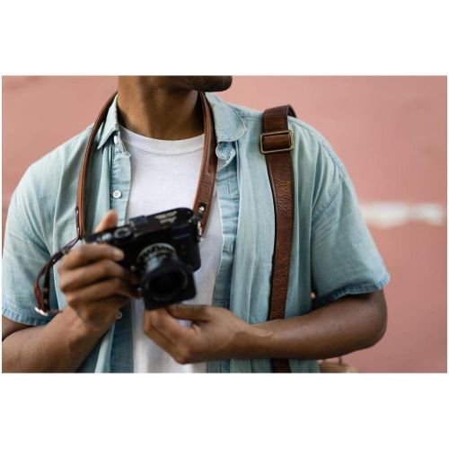  ONA The Oslo Leather Camera Strap (Dark Truffle Leather)