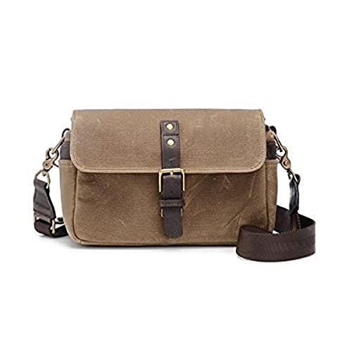  ONA - The Bowery - Camera Messenger Bag - Field Tan Waxed Canvas (ONA5-014RT)