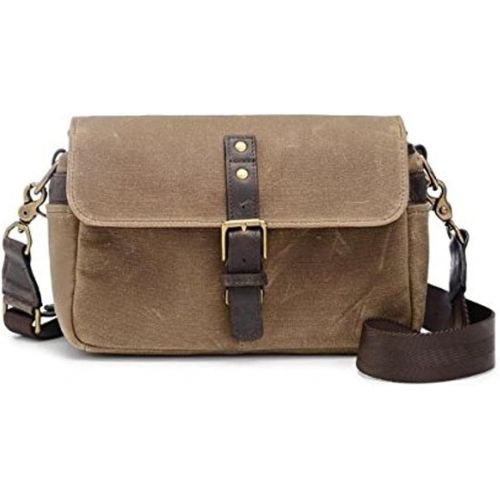  ONA - The Bowery - Camera Messenger Bag - Field Tan Waxed Canvas (ONA5-014RT)