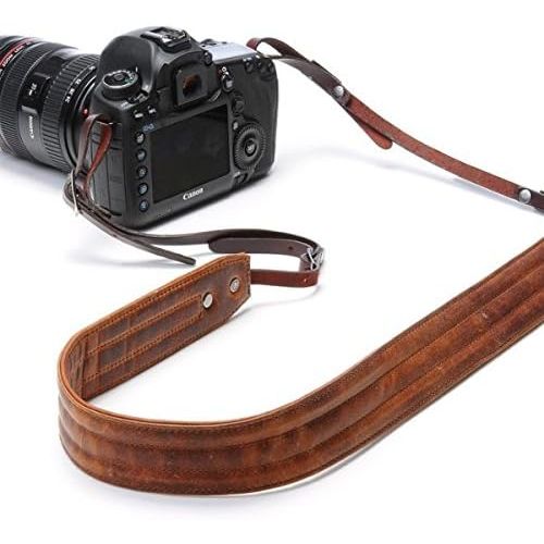  ONA - The Presidio - Camera Strap - Antique Cognac Leather (ONA023LBR)