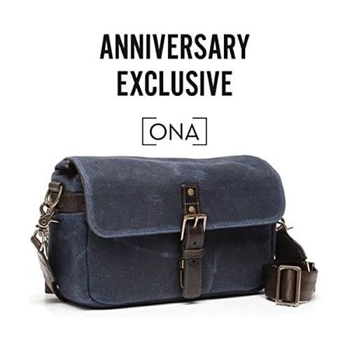  ONA - The Bowery - Camera Messenger Bag - Black Waxed Canvas (ONA5-014BL)