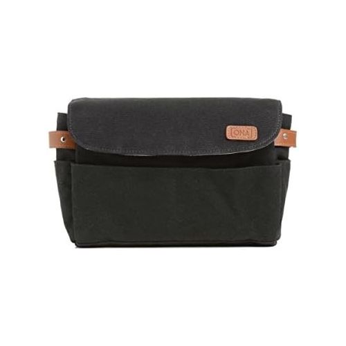  ONA - The Roma - Camera Bag Insert - Black Waxed Canvas (ONA5-004BL)