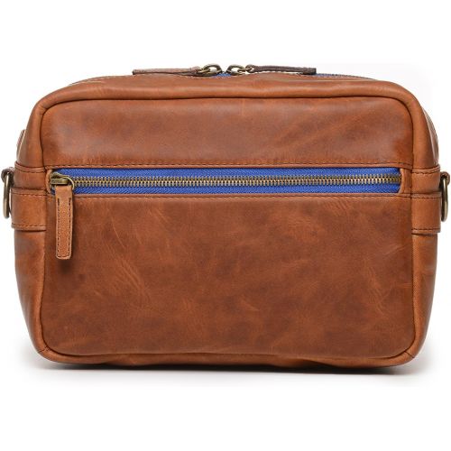  Ona Antique Cognac Leather Crosby