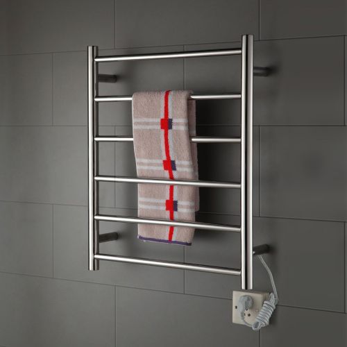  Onda ONDA Towel Warmer Stainless Steel Wall Mounted Heated 6 Bars 110-120V