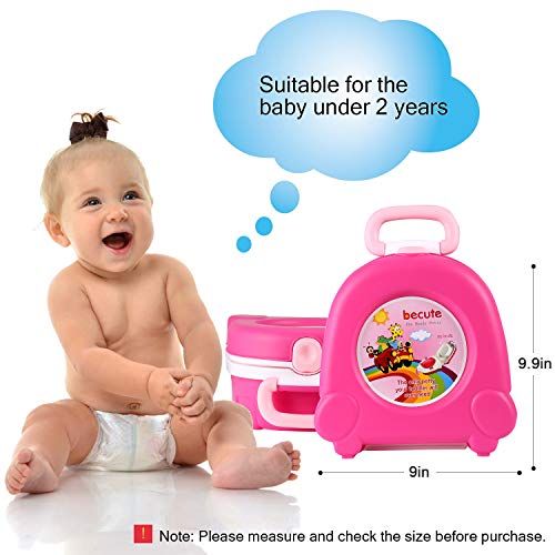  [아마존베스트]ONEDONE Portable Travel Potty Urinal for Boys and Girls Camping Car Travel - Perfect Mommys Helper for Potty Training (Girl)