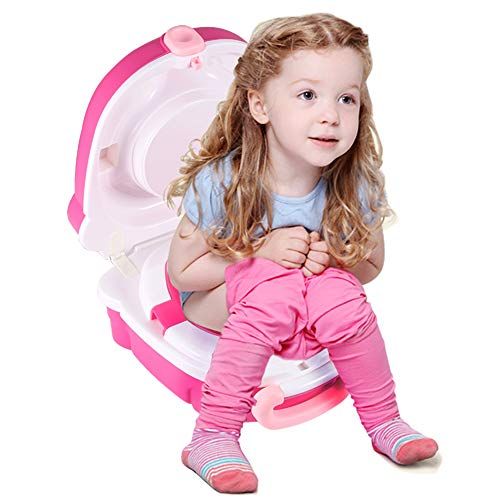  [아마존베스트]ONEDONE Portable Travel Potty Urinal for Boys and Girls Camping Car Travel - Perfect Mommys Helper for Potty Training (Girl)