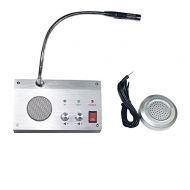 ONETAK Bank Counter Window Intercom System Dual-way Intercommunication Microphone 3W