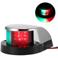 ONEVER Boot Marine LED Navigationslichter Marine Navigationsleuchte, rote und gruene LED fuer Boot Pontoon Yacht Skeeter