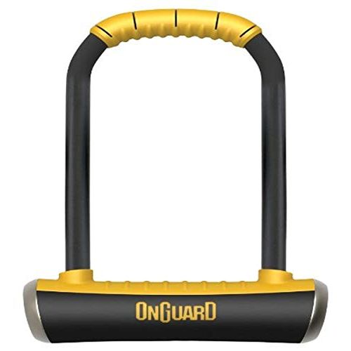  OnGuard Pitbull STD U-Lock, Black, 4.53 x 9.06-Inch