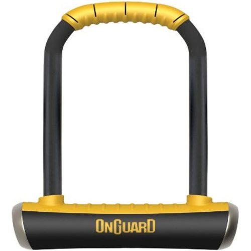  OnGuard Pitbull STD U-Lock, Black, 4.53 x 9.06-Inch