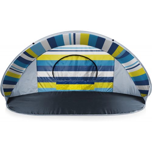  ONIVA - a Picnic Time Brand Manta Portable Pop-Up Sun/Wind Shelter, Beach Stripes