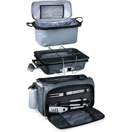  ONIVA - a Picnic Time Brand Vulcan All-In-One Tailgating Cooler/BBQ Set