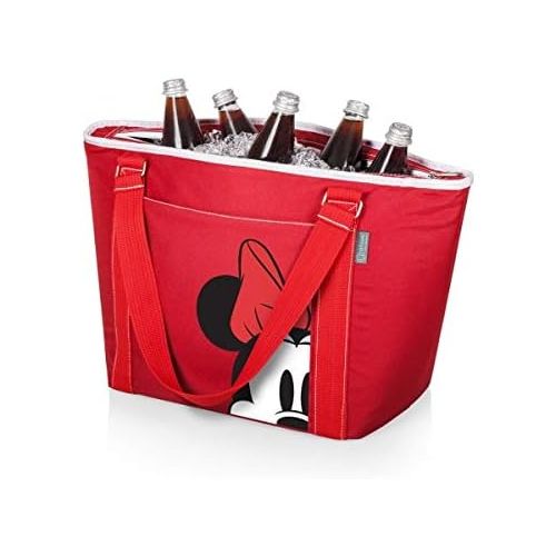  PICNIC TIME Disney Classics Mickey/Minnie Mouse Topanga Insulated Cooler Bag, Minnie Mouse/Red