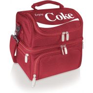 ONIVA - a Picnic Time brand - Enjoy Coke Pranzo Lunch Bag - Insulated Lunch Box with Picnic Set - Lunch Cooler Bag, (Red)