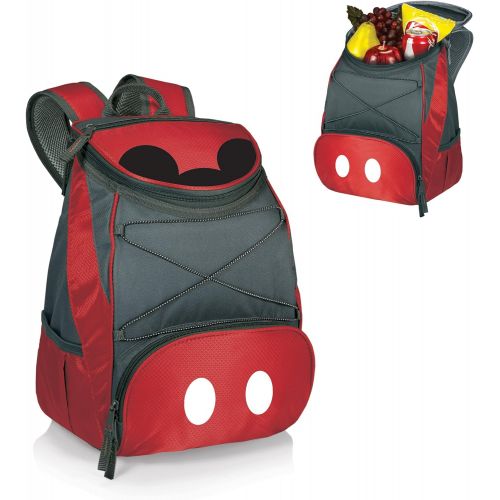  ONIVA - a Picnic Time brand 633-00-100-044-11 Mouse PTX Insulated Cooler Backpack, Red