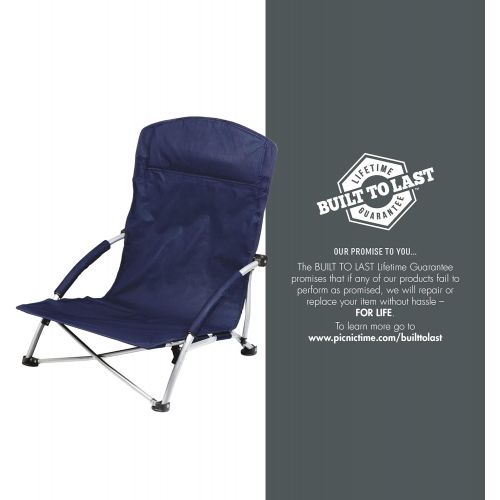  ONIVA - a Picnic Time brand Picnic Time Tranquility Portable Folding Beach Chair
