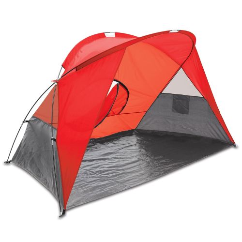  ONIVA - a Picnic Time brand ONIVA - a Picnic Time Brand Cove Portable Sun/Wind Shelter, Red