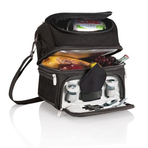  ONIVA - a Picnic Time brand ONIVA - a Picnic Time Brand Pranzo Insulated Lunch Tote, Black