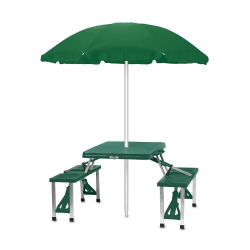  ONIVA - a Picnic Time brand ONIVA - a Picnic Time Brand Portable Folding Picnic Table with Seating for 4, Red