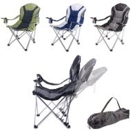 ONIVA - a Picnic Time brand ONIVA - a Picnic Time Brand Portable Reclining Camp Chair, Navy