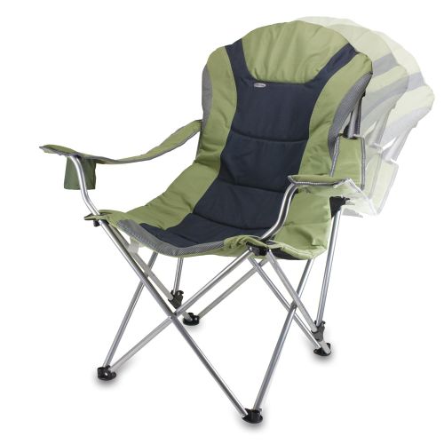  ONIVA - a Picnic Time brand ONIVA - a Picnic Time Brand Portable Reclining Camp Chair, Navy