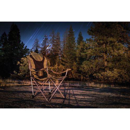  ONIVA - a Picnic Time brand ONIVA - a Picnic Time Brand Portable Reclining Camp Chair, Navy