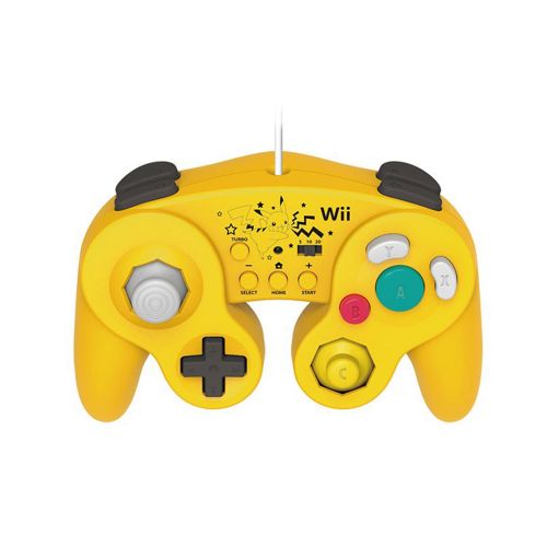  HORI Hori Pikachu Classic Controller Wired Controller For Nintendo WiiWii U
