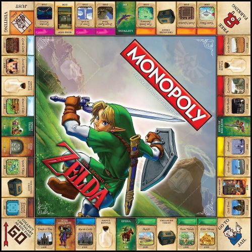  USAopoly Monopoly The Legend of Zelda Collectors Edition