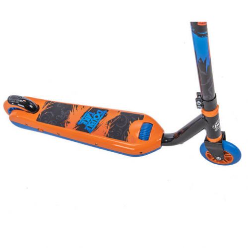  Huffy Double Take 2-Wheel Boys’ Inline Scooter, Blue and Orange