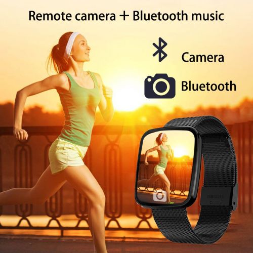  ONMet Fitness Tracker Smart Watch,1.3 Waterproof Fitness Watch Activity Tracker with Heart Rate Blood Pressure Monitor,Blood Oxygen Sleep Monitor Call Reminder Pedometer