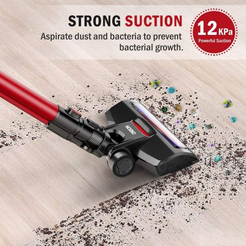  [아마존핫딜][아마존 핫딜] Amazon.com - Cordless Vacuum, ONSON Stick Vacuum Cleaner, 150W Powerful Cleaning Lightweight 2 in 1 Handheld Vacuum with Rechargeable Lithium Ion Battery -