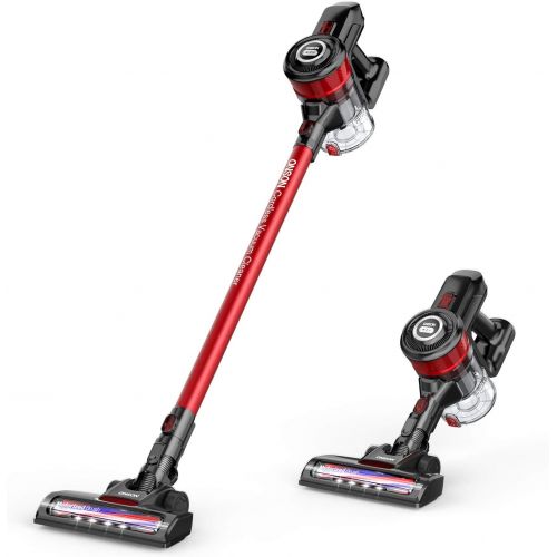  ONSON Cordless Vacuum Cleaner 12KPa Powerful Suction 150W Motor 2 in 1 Stick Handheld Vacuum for Home Hard Floor Carpet Car Pet